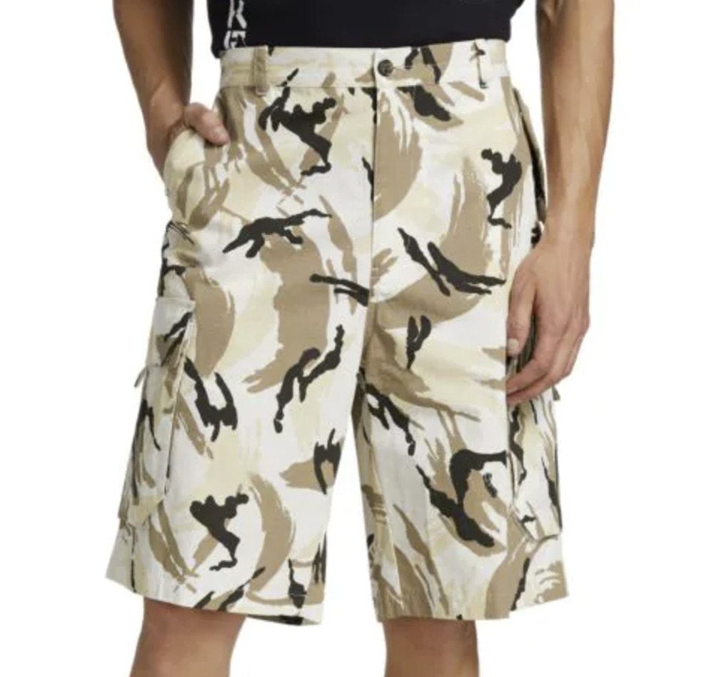 KENZO Tropic Camo Bermuda Camouflage Cargo Shorts 32 US (34" measured) NWT $375